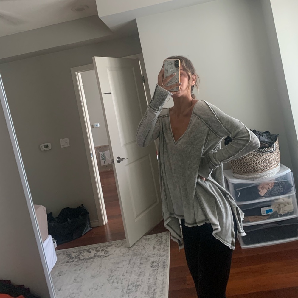 Free People • Thermal Tank XS • Army Green - Picture 2 of 5